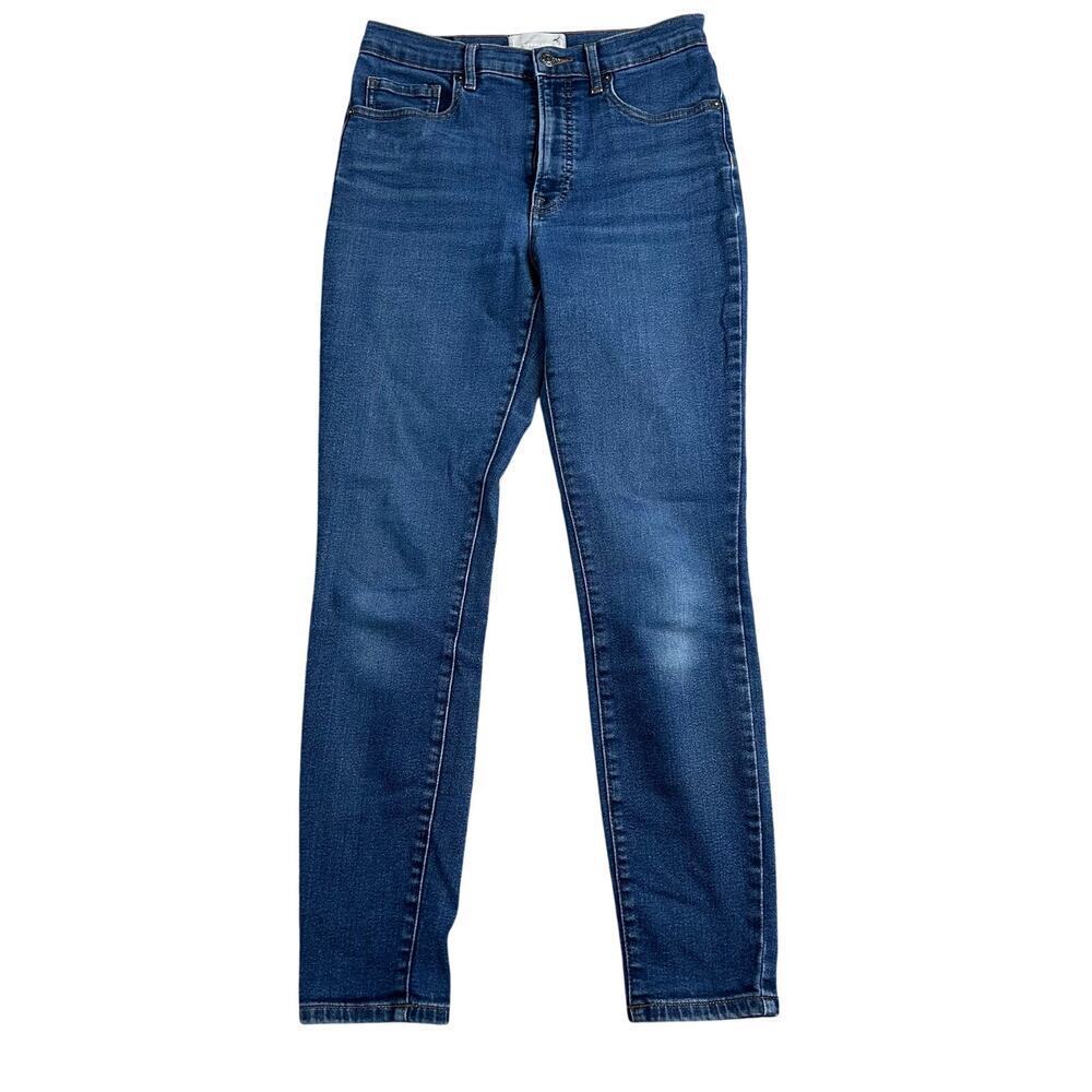 Everlane‎ High Rise Skinny Jeans Size 28 Blue Denim